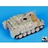 1/72 IDF M113 Armoured Personnel Carrier w/Sandbags Conversion Set for Trumpeter kit