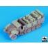 1/72 SdKfz.7 Half-Track Stowage/Accessories set for Revell kit
