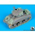 1/72 M4A1 Stowage/Accessories set for Dragon kit