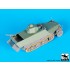 1/72 SdKfz.251 Ausf.D with Hotchkiss Turret Conversion Set for Dragon kit