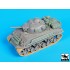 1/72 M4A3 105MM HVSS Accessories Set for Dragon kit