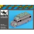 1/72 Opel 3.6-47 Omnibus Stabwagen Accessories Set for Roden #723