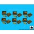 1/72 Soviet Ammo Boxes w/76mm Ammunition