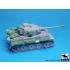 1/72 Tiger I Heavy Tank Accesssories set for Dragon kits