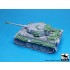 1/72 Tiger I Heavy Tank Accesssories set for Dragon kits