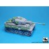 1/72 Tiger I Heavy Tank Accesssories set for Dragon kits