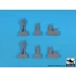 1/72 WWII German Tank Crews (6 figures)