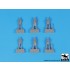 1/72 WWII German Submarine Crew Set Vol.1 (6 figures)