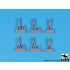 1/72 WWII German Submarine Crew Set Vol.2 (6 figures)