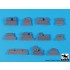 1/72 German Pz.Kpfw KV-2 Accessories set for Trumpeter kit