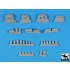 1/72 Diamond T 969 Wrecker Softcab Accessories Set for Ibg Kit