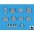 1/72 Sd.Kfz. 232 6 Rad Car Accessories Set for Italeri Kit