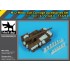 1/72 M12 Motor Gun Carriage Accessory Set for Italeri Kit