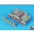 1/72 Pz.Kpfw.II Ausf.L Luchs Light Tank Accessories Set for Armory Kit