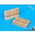 1/35 Wooden Pallets (2pcs, assembled)