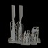 1/35 MH-6M Little Bird Helicopter Tail Rotor and Gearbox Set