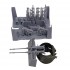 1/35 M113 Gun Shield Improvised Twin .50 Cal (Left / Right Feed)