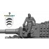 1/16 WWII German Panzer Elite Eastern Front 1944-45 Set (7 Figures)