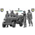 1/48 WWII French Leclerc 2nd Armoured Division Set (10 Figures)
