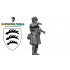 1/35 WWII German 25th Panzergrenadier Division Ambush Set (7 Figures)