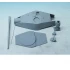1/35 10.5cm Henschel Turret Prototype Conversion Set for Kingtiger/E75 kits