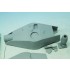 1/35 10.5cm Henschel Turret Prototype Conversion Set for Kingtiger/E75 kits