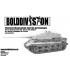 1/35 10.5cm Henschel Turret Prototype Conversion Set for Kingtiger/E75 kits