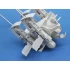 1/35 3.7cm Flakvierling Turret Gewitter for E-100/Bigger Tank