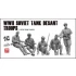 1/35 WWII Soviet Tank Desant Troops (5 resin figures)