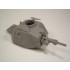 1/35 Turret with 3.7cm L/21 and 3.7cm SA38 Barrels & Interior for Bronco Kit Hotchkiss H39