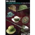 1/35 US Boonie Hats (10pcs) and E-Tools (3pcs) (Resin+PE)