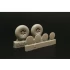 1/32 Nakajima Ki-43 Hayabusa Wheels