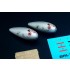 1/72 WWII US 75 gal Fuel Tank (2pcs)