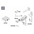 1/16 TIGER-I 15(t) Jack Detail Set with Workable Holders and Clamps