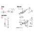 1/16 TIGER-I 15(t) Jack Detail Set with Workable Holders and Clamps