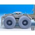 1/35 US Army M915 Gun Truck Wheel set for Trumpeter kit
