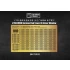 1/700 WWII German Armour Windows for Flak Tower IV Hamburg Heiligengeistfeld Tower