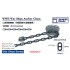 1/200 WWII War Ships Anchor Chain (dia.0.4mm x 210mm, 2pcs)