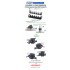 1/350 DKM 20mm Flakvierling C 35 AA Guns (6pcs)
