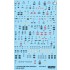 Decals for 1/48 F-4B Phantom II VMFA-122 Crusaders 1968 Da Nang Air Base