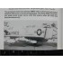 Decals for 1/48 F-4B Phantom II VMFA-122 Crusaders 1968 Da Nang Air Base