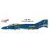 Decals for 1/48 US Navy Blue Angels, F-4J Phantom II, 1969-1