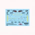 Decals for 1/72 52nd TFW Spangdahlem AB, F-4G Phantom, 1985