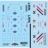 Decals for 1/72 VF-2 Bounty Hunters, F-14A Tomcat, USS Enterprise, CVN-65, CVW-14, 1977