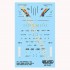 Decals for 1/72 VF-11 Red Rippers, F-14D, CVN-70, 1996
