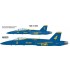 Decals for 1/72 US Navy Blue Angels, F/A-18A/B/C/D