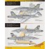 Decals for 1/48 F/A18C Hornet VFA-15 & VFA-115 Valions 2000 