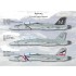 Decals for 1/48 F/A-18F Super Hornet VFA-103, VFA-106 & VFA-2