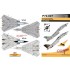 Decals for 1/72 Grumman F-14A VF-41 Black Aces VF-21 Freelancers