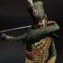 200mm 1/9 Officer 7th Hussars Battle of Waterloo (bust)